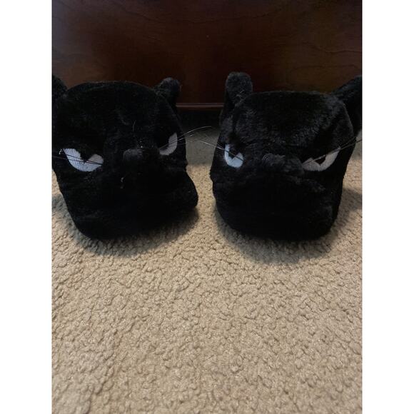Women's Emily the Strange cat slippers size S (5-6) - Picture 4 of 6